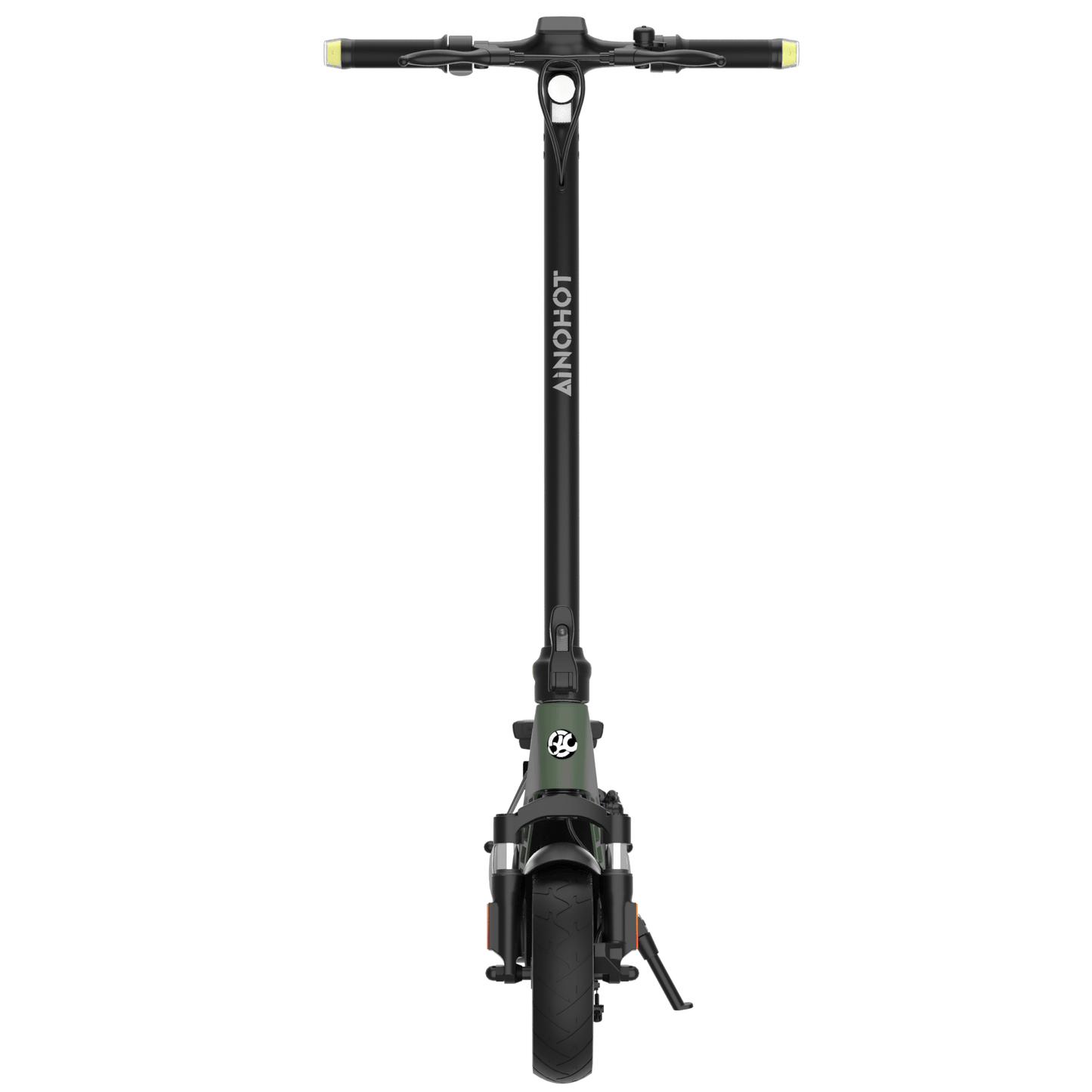 AINOHOT SAGA pro 特定小型原動機付自転車 オリーブグリーン 正面図
