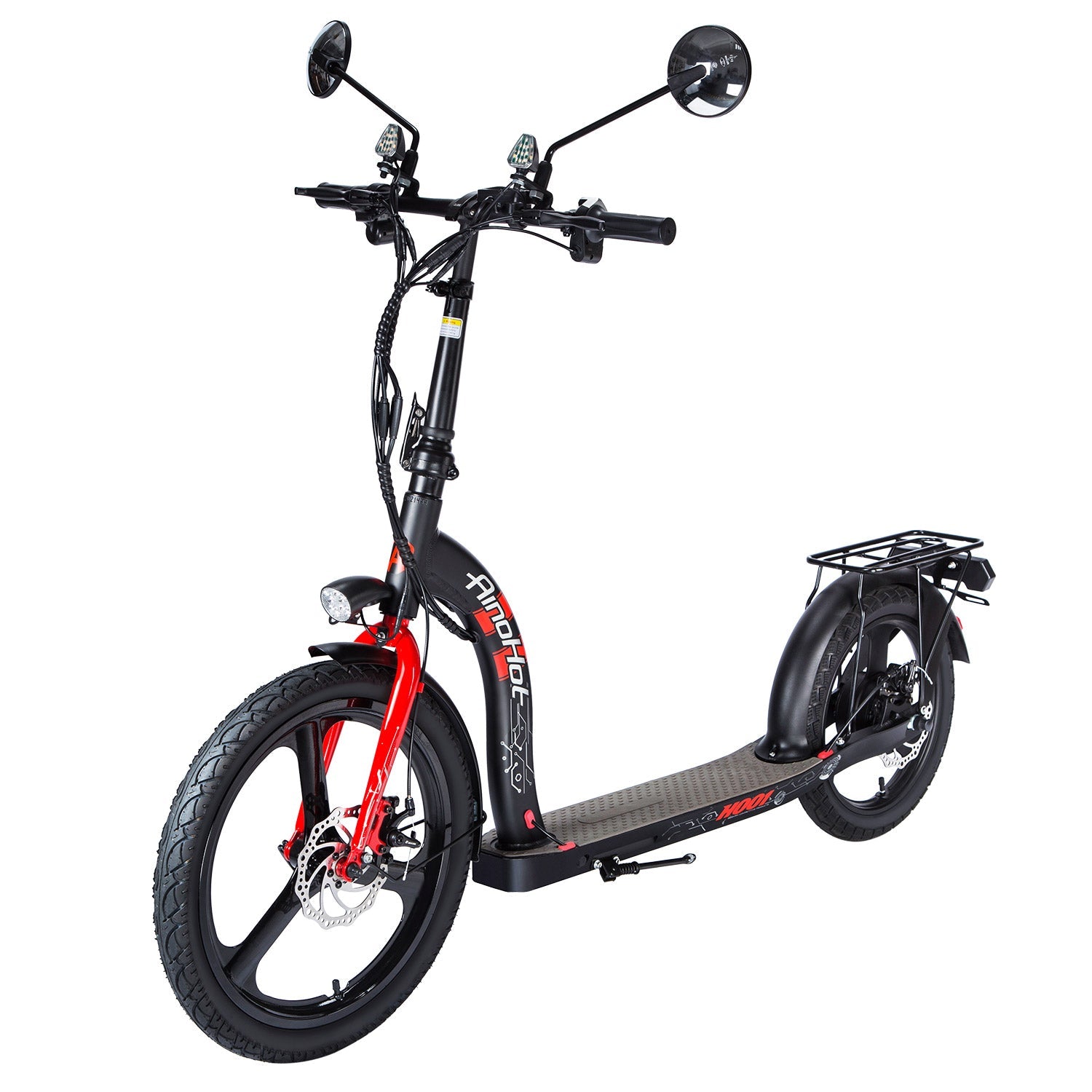 AINOHOT H001 第一種原動機付自転車 側面図 安定走行