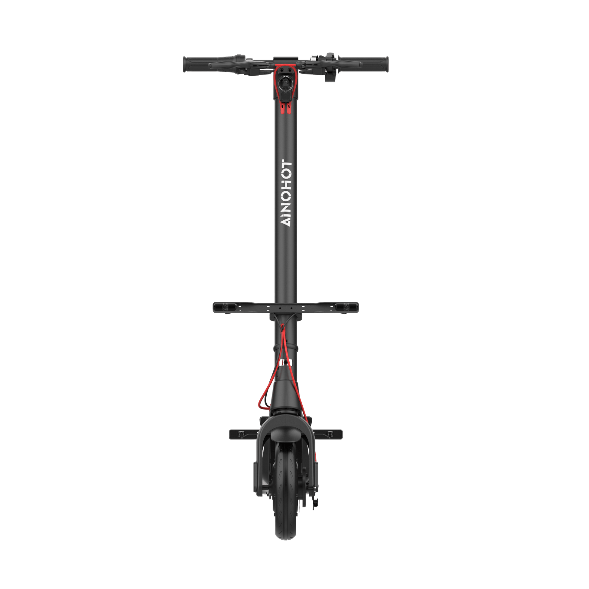 AINOHOT S07 漆黒 折りたたみ可能 特定小型原動機付自転車  正面図