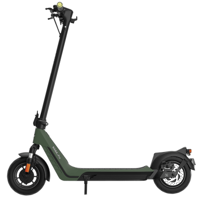 AINOHOT SAGA pro 特定小型原動機付自転車 オリーブグリーン 側面図