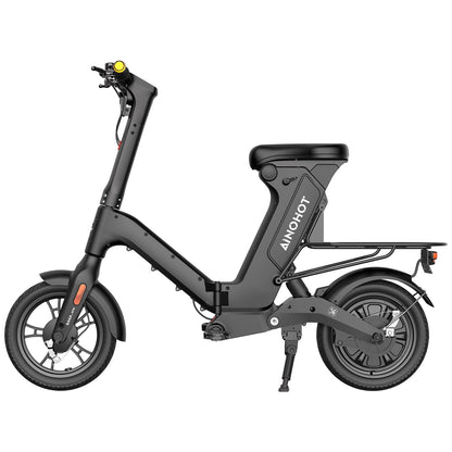 AINOHOT SAGA one 漆黒 特定小型原動機付自転車  全体表示画像  安心して使える移動手段