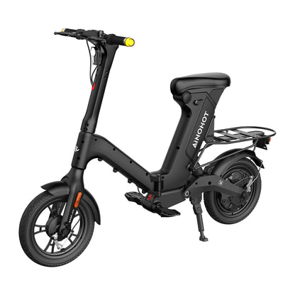 AINOHOT SAGA one 漆黒 特定小型原動機付自転車  側面図  安心して使える移動手段